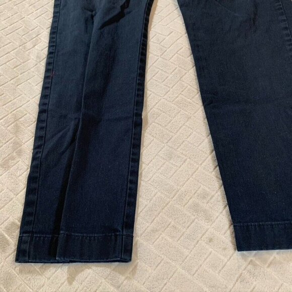 J Crew Mens 35x32 Chino Pants Navy Blue Straight Leg Stretch Mid Rise - Picture 3 of 13